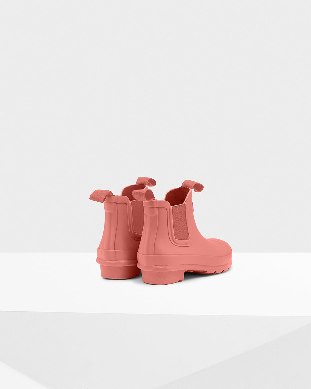 Kids Chelsea Boots - Hunter Original Big (35TSQYRGW) - Pink